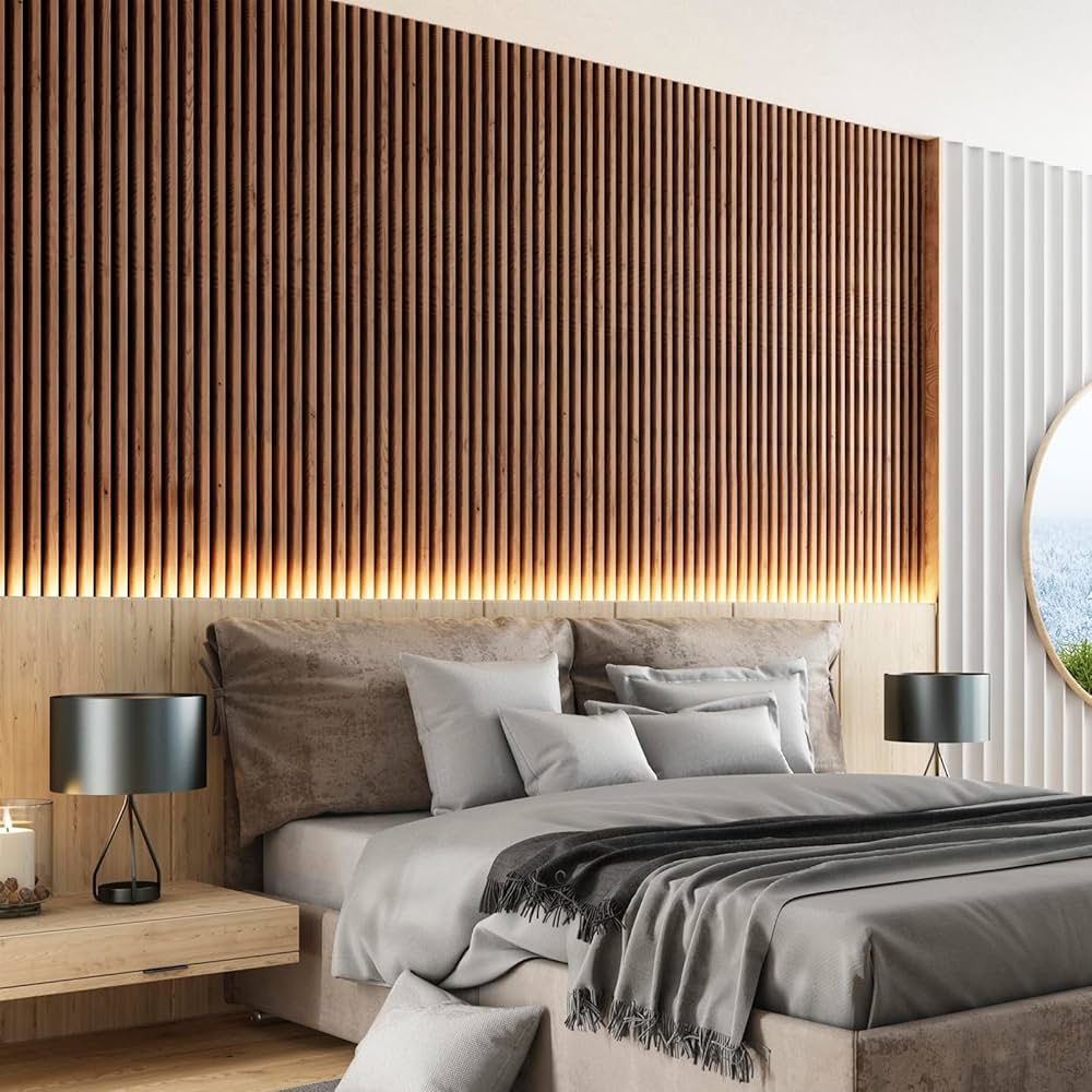 chambre et panneau acoustique