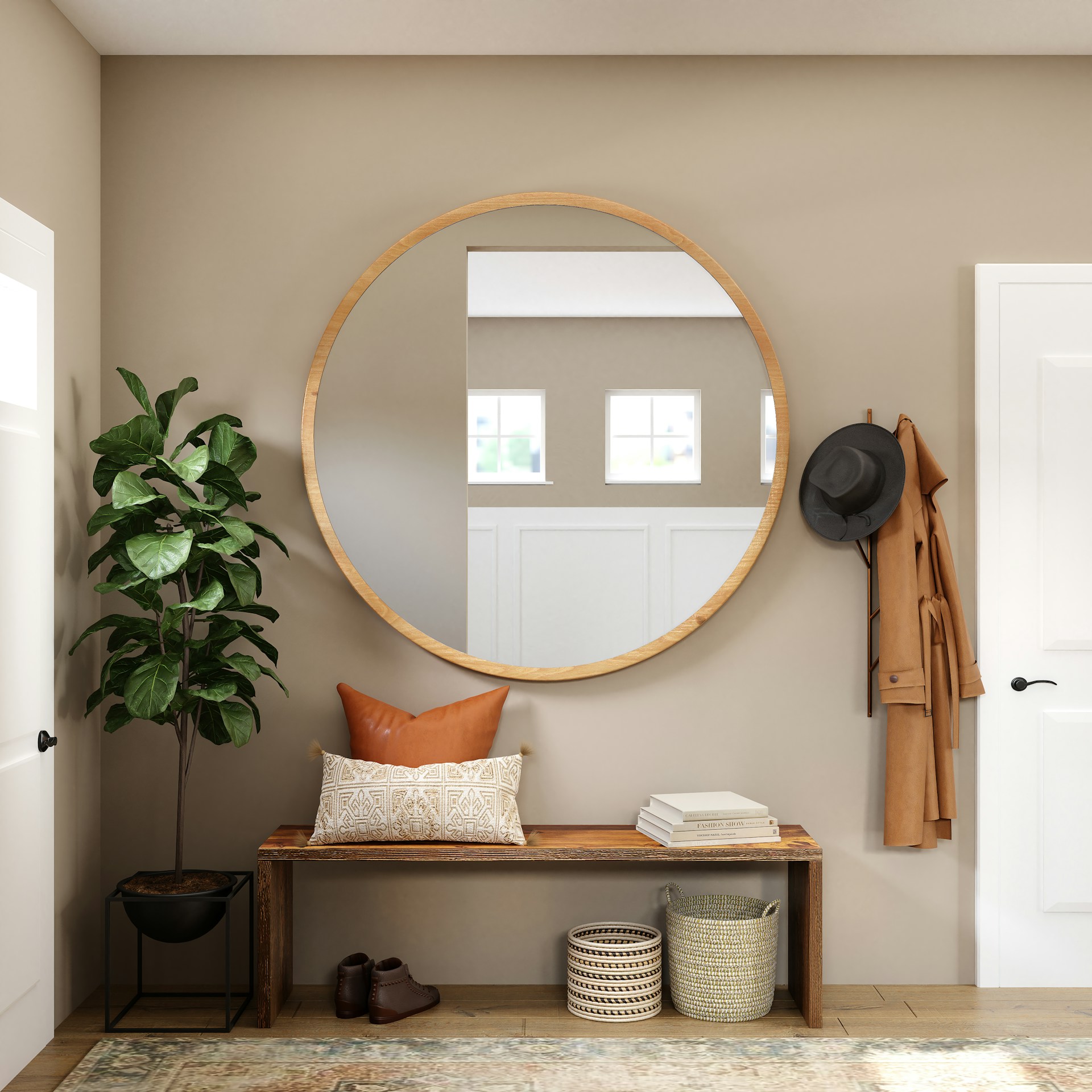 decoration miroir