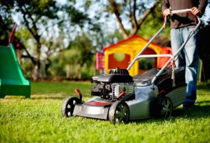 entretenir jardin tondeuse