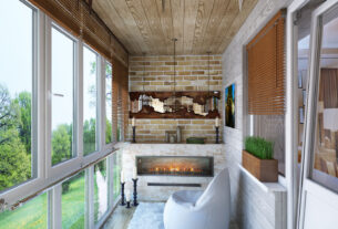 loggia amenagee