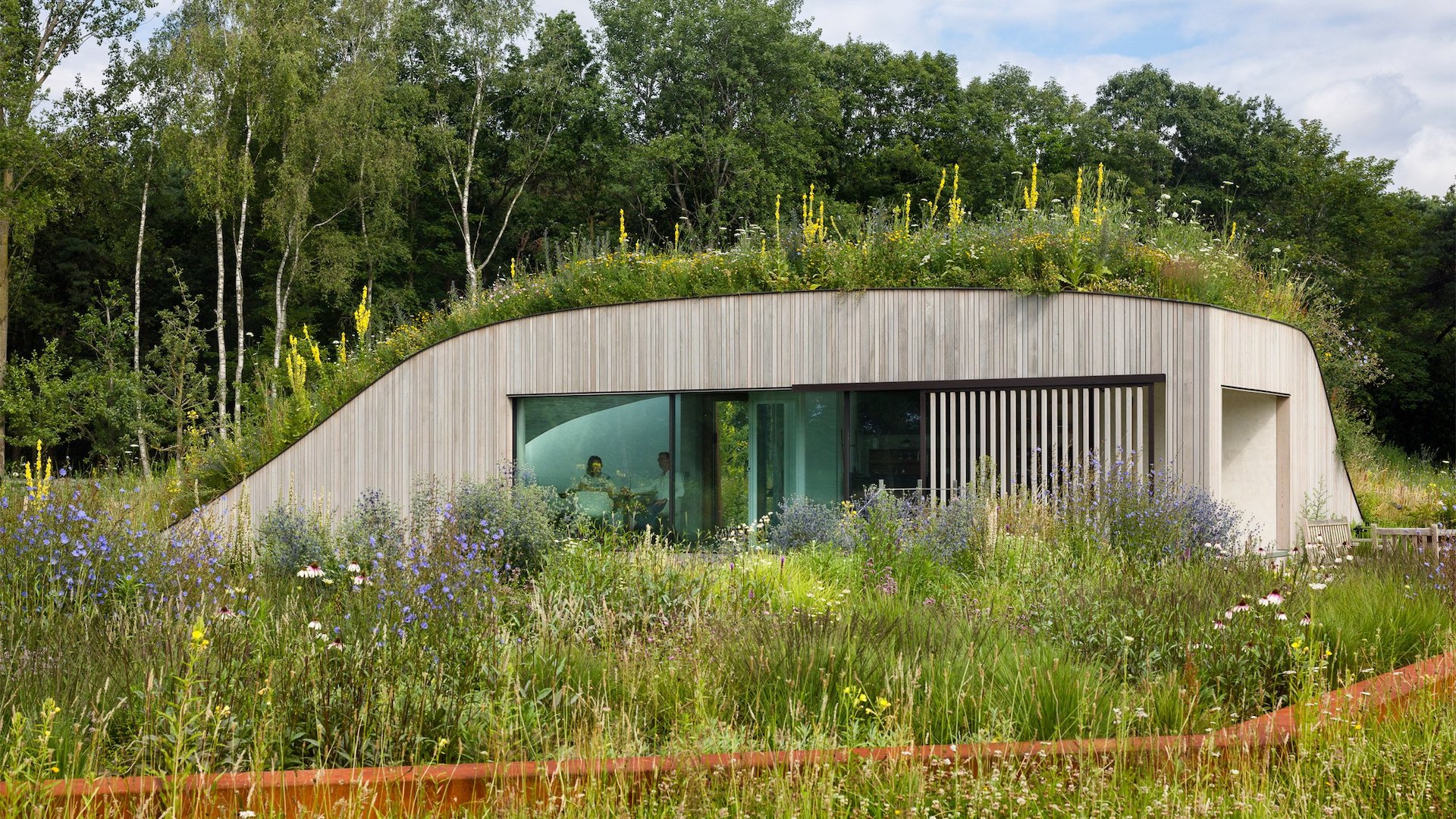 maison enterree